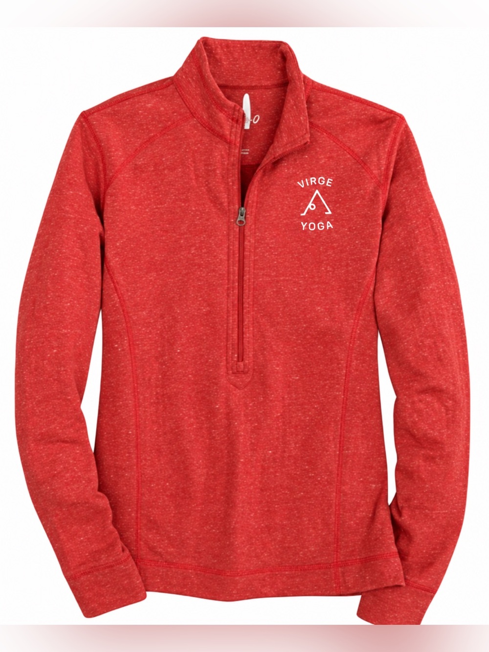 NEW Johnnie-O Kennedy 1/4-Zip Pullover Crimson Red Virge Yoga Embroidered Small